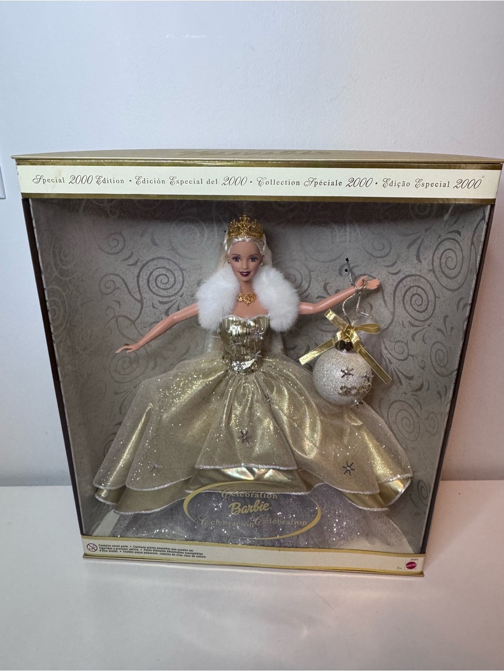 Barbie Gold 2000 Celebration Holiday Doll